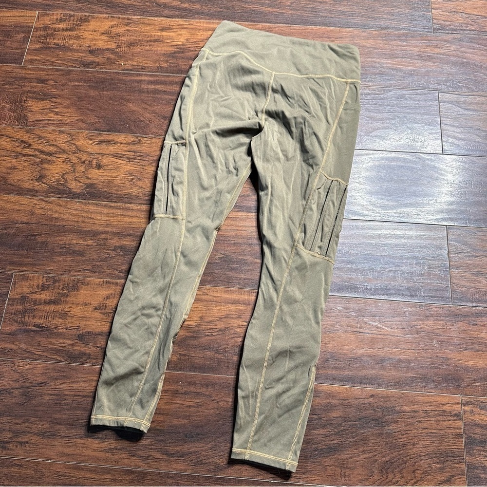 Fabletics Green Power Motion 365 Pocket Leggings - Picture 1 of 4